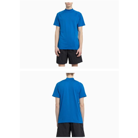 Nike Men Matthew Williams MMW NRG Mock Neck Top Blue Size Large DD9436-409 Shirt - Picture 7 of 10